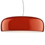 Pendelleuchte Smithfield metall rot / Ø 60 cm - Aluminium - Flos