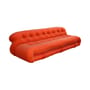 Divano destro Soriana tessuto arancione 3 posti L 250 cm / Afra & Tobia Scarpa, 1969 - Tessuto bouclé - CASSINA