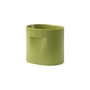 Vaso per fiori Ridge ceramica verde / L 26,5 x P 19,2 x H 24 cm - Muuto