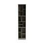 Bibliothèque Loom bois gris / L 46.8 x P 30 x H 215.8 cm - MONTANA