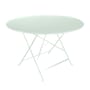 Klapptisch Bistro metall grün / Ø 117 cm - Sonnenschirm-Loch - Fermob
