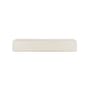 Console bassa Elements corian bianco / 180 x 45 x H 30 cm - Microcemento - Ethnicraft