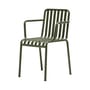 Fauteuil empilable Palissade métal vert / Bouroullec, 2016 - Hay