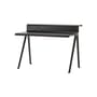 Schreibtisch Courier holz schwarz / Erwan Bouroullec - B 120 x T 72,5 cm - Vitra