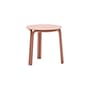 Table d'appoint Salo métal orange / Ø 45 x H 45 cm - Unopiu