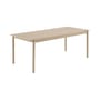 Table rectangulaire Linear WOOD / Bois - 200 x 90 cm - Muuto