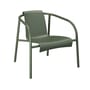 Fauteuil bas Nami plastique vert / Plastique recyclé - Houe
