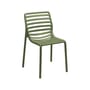 Doga Bistrot Stacking chair composite material green / Set of 6 Stacking chairs - NARDI