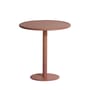 Table ronde Week-end Bistrot / Ø 70 cm - Aluminium - Petite Friture