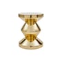 Tabouret Zig Zag Metal or - Pols Potten