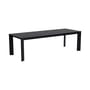 Tavolo rettangolare Chisel 30 legno nero / 250 x 95 cm - Hay