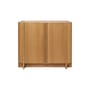 Kommode Tilu holz natur / B 103 x H 90 x T 58 cm - Ferm Living