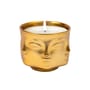 Parfumierte Kerze Gilded Muse keramik weiß gold / Porzellan - Duftnote rosa Pfeffer - Jonathan Adler