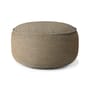 Pouf per esterno Donut XL Outdoor tessuto grigio / Ø 80 cm - Ethnicraft