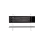 Keen Shelf wood black / W 160 x H 87.5 cm - 1 shelf + 1 Compartment - Gubi