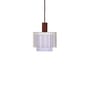 Suspension Gigi n°4 / Ø 18 x H 21 cm - Plastique recyclé / Fabriqué en France - Warren & Laetitia