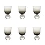 Eternal Snow S Wine glass glass grey / Set of 6 - Ø 6.3 x H 9.5 cm - Serax