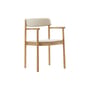 Fauteuil rembourré Timb tissu beige - Normann Copenhagen