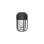 Light N°1 Outdoor solar lamp metal black / LED - Induction charger included - Houe