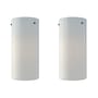 Set de 2 plafonniers  Tobo Porcelaine C215 Duo / Ø 10 x H 21,5 cm - DCW éditions