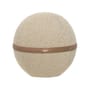 Sitzkissen Bouclette XL textil beige / Ergonomisch - Ø 65 cm / Schlaufenwolle - BLOON PARIS