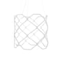 Suspension Titia LED plastique blanc / Ø 70 x H 60 cm - Nemo