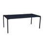 Table rectangulaire Calvi métal bleu / 195 x 95 cm - 10 à 12 personnes - Fermob