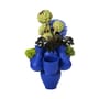 Vase Qucha céramique bleu / Ø 40 x H 40 cm -  fait main / Jean-Baptiste Fastrez, 2017 - Moustache