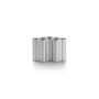 Vaso Nuage Small grigio argento metallo / Bouroullec, 2016 - Vitra