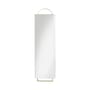 Adorn Large Wall mirror gold metal 45 x H 159 cm / Brass - Ferm Living