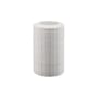 Distributore di capsule per caffé Plissé materiale plastico bianco / Per 40 capsule - Alessi