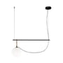 Suspension nh S2      /  Globe Ø 22 - L 87 cm - Artemide
