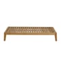 Table basse Synthesis bois naturel / 85 x 155 cm - Teck - Unopiu