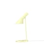 AJ Mini Table lamp metal yellow / H 43 cm - Adjustable / Arne Jacobsen, 1957 - Louis Poulsen