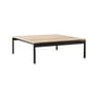 Ville AV50 Coffee table natural wood / 90 x 90 x H 30 cm - &tradition
