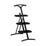 Escabeau Tiramisù métal plastique noir - Kartell