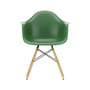 Fauteuil RE DAW - Eames Plastic Armchair / (1950) - Pieds bois clair / Recyclé - Vitra