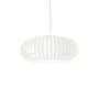 Suspension Teresa plastique blanc / Ø 50 cm - Recyclé - Kartell