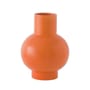 Vase Strøm Extra Large keramik orange / H 33 cm - Keramik / Handgefertigt - raawii