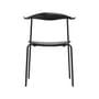 Chaise empilable CH88T bois noir / Hans J. Wegner, 1955 - CARL HANSEN & SON