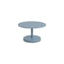 Linear Coffee table metal blue / Ø 70 x H 40 cm - Muuto
