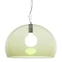 FL/Y Pendant plastic material green / Ø 52 cm - Recycled PMMA - Kartell