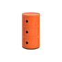 Rangement Componibili orange pop / 3 portes - Exclusivité en édition limitée - Kartell