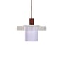 Suspension Gigi n°1 / Ø 28 x H 21 cm - Plastique recyclé / Fabriqué en France - Warren & Laetitia