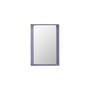 Wandspiegel Arced holz violett / 80 x 55 cm - Muuto