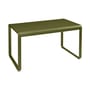 rechteckiger Tisch Bellevie metall grün / 140 x 80 cm - 4 Personen - Fermob