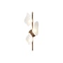 Applique Florii 3 plastique blanc / H 61 cm - NUURA
