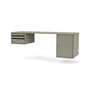 Bureau mural Workshop bois gris / L 140,7 x Prof. 46 cm - MONTANA