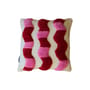 Coussin Wavy / 45 x 45 cm - Laine recyclée tissée main - COLORTHERAPIS