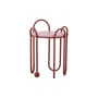Whimsica End table metal red / Ø 30.5 x H 46 cm - Bloomingville